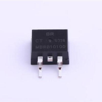 MBRB10100CT 肖特基二极管 电压:100V 电流:10A TO-263-2