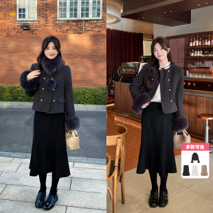 TAKIYAS SHOP 香风外套/鱼尾裙