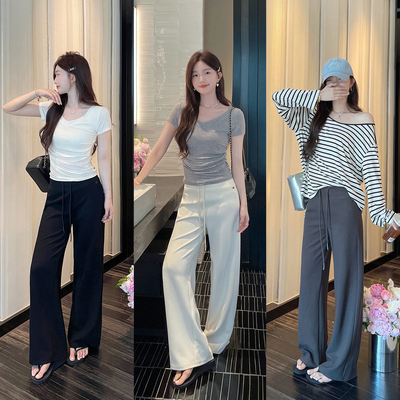 TAKIYAS SHOP 百搭T恤/休闲阔腿裤