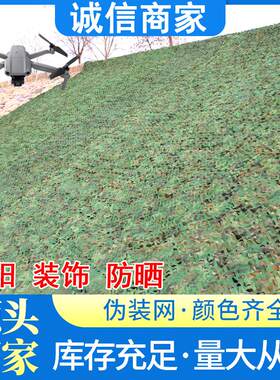 防卫星航拍伪装网迷彩网