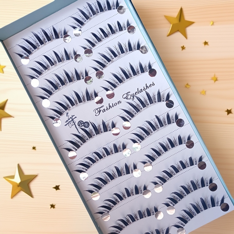 小恶魔自然仿真仙子毛假睫毛