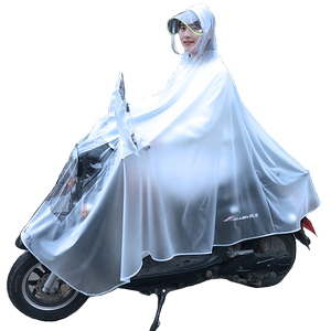 雨衣电动车单人长款透明女成人