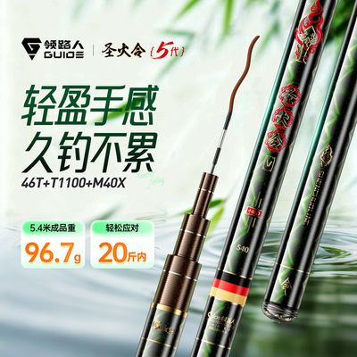 领路人小综合竿新品领券减100