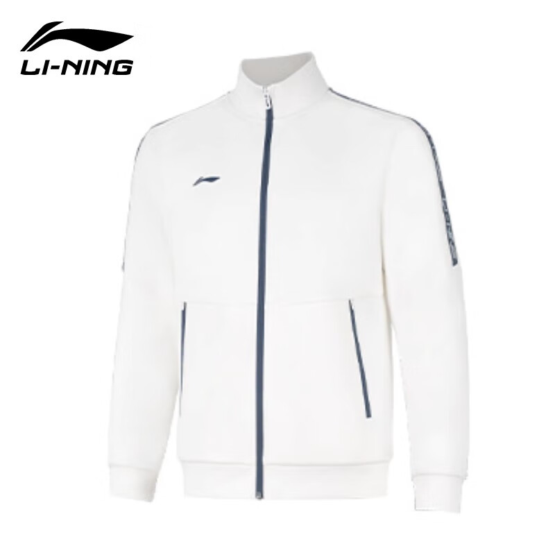 李宁男款外套2025季新品支持团购立领舒适时尚百搭风衣AWDUA71