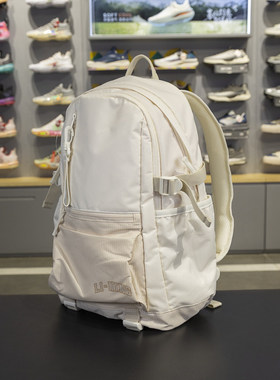 李宁双肩包男女2025秋季时尚潮流防泼水电脑包运动背包ABSU215