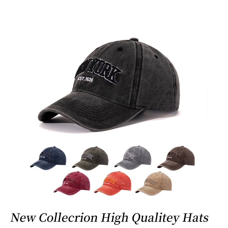 休闲做旧棒球帽逛街出游男女通用