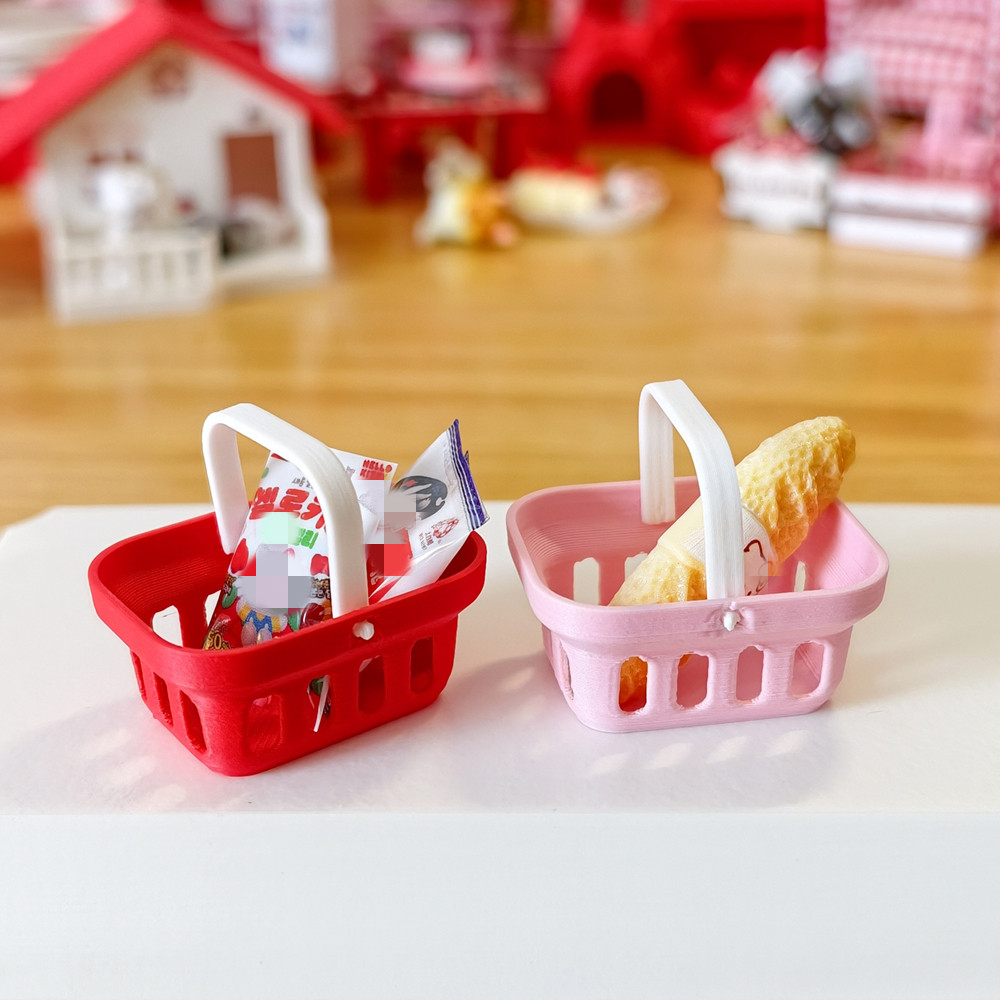 3D打印模型迷你篮子购物篮收纳框食玩微缩场景布置过家家娃娃屋,个性定制/设计服务/DIY,3D打印/定制,淘宝优惠券,粉丝福利购,淘宝优惠卷