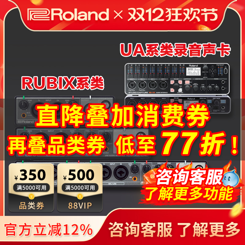 音频接口声卡Roland/罗兰