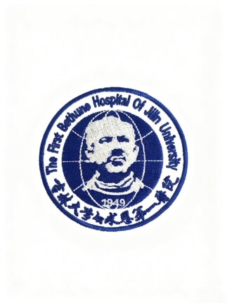 绣字白大褂医生服手术服医院LOGO名字绣字刺绣