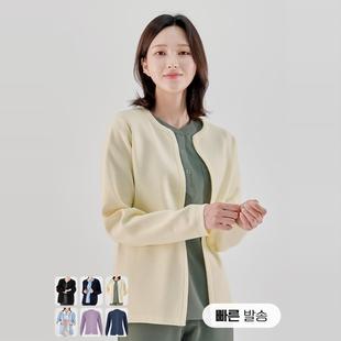 口腔整形医美医生护士服 开衫 GOOD.U韩国优医服进口CAM8针织衫 毛衫