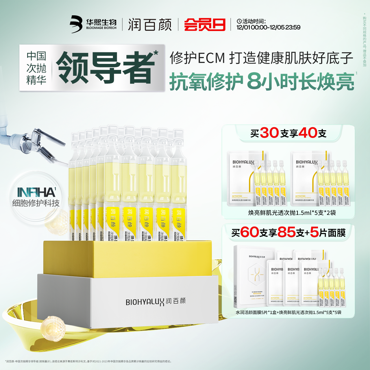 润百颜修光棒次抛精华抗氧修护