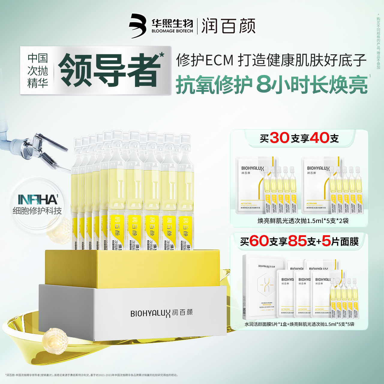 润百颜修光棒次抛精华抗氧修护