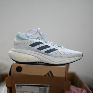 Adidas 阿迪达斯 Supernova GW9100 女子网面透气缓震运动跑步鞋