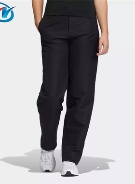 Adidas/阿迪达斯 三叶草 女子高腰直筒运动休闲长裤 HE6591 6590