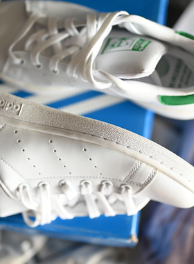 Adidas/阿迪达斯 三叶草 Stan Smith 男女绿尾运动休闲板鞋FX5502