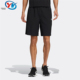 HE7405 男子跑步运动训练宽松透气休闲五分短裤 Adidas 阿迪达斯