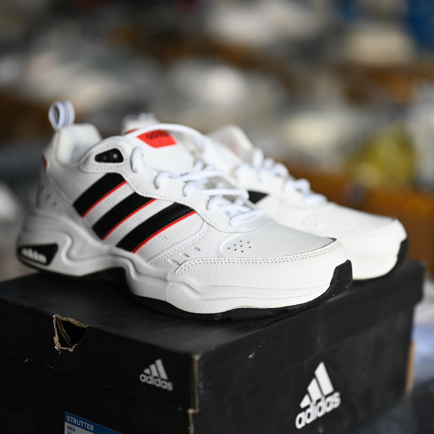 Adidas/阿迪达斯 Strutter 男子复古轻便运动休闲鞋 EG2655 2654,运动鞋new,运动休闲鞋,淘宝优惠券,粉丝福利购,淘宝优惠卷