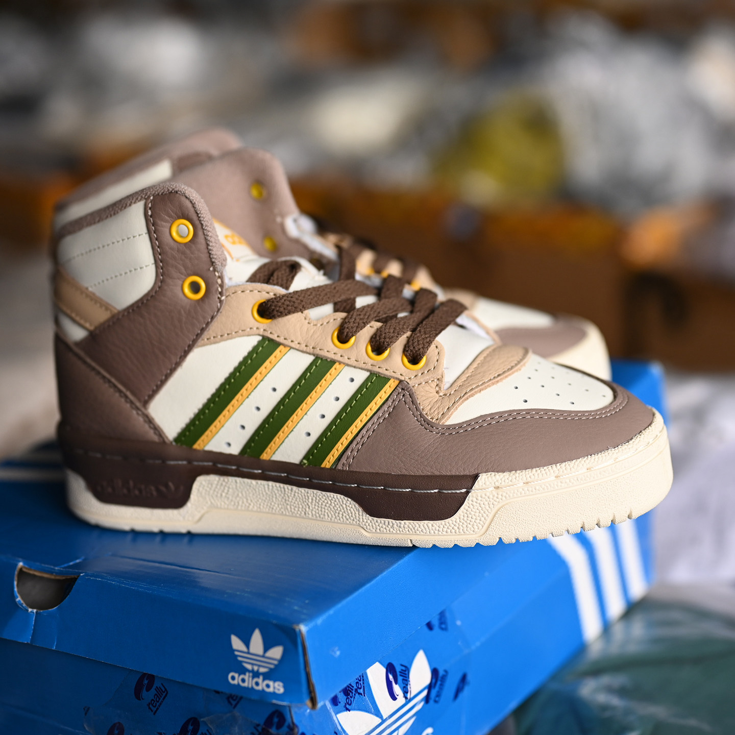 Adidas/阿迪达斯 三叶草 Rivalry 男女中帮耐磨运动板鞋 IH3405,运动鞋new,板鞋,淘宝优惠券,粉丝福利购,淘宝优惠卷