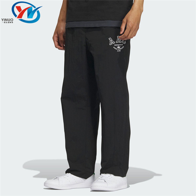 阿迪达斯三叶草男子透气运动长裤