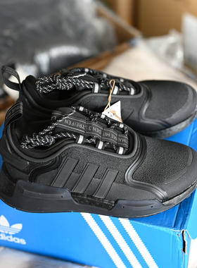 Adidas/阿迪达斯 三叶草 NMD_R1 V3 女子减震运动休闲鞋 HQ4278