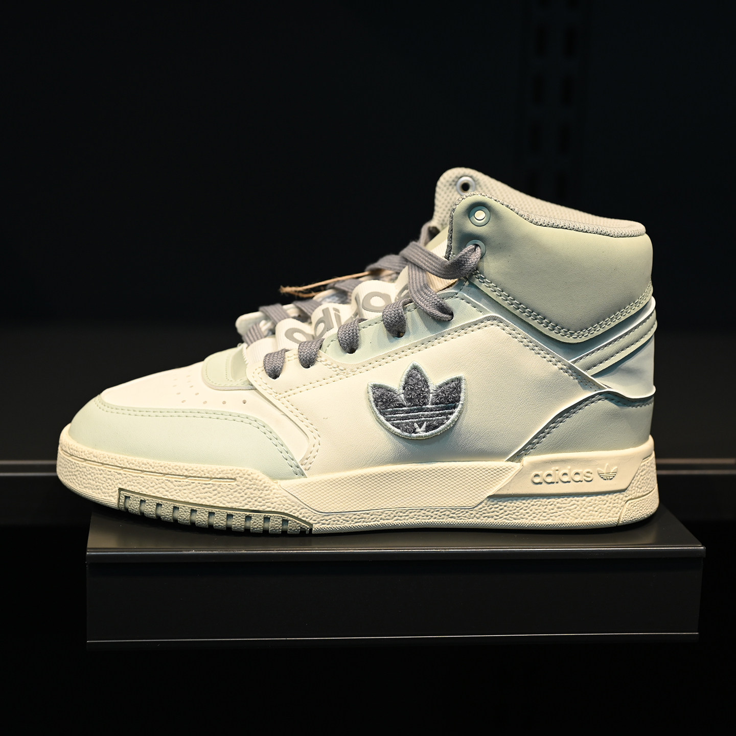Adidas/阿迪达斯 三叶草 Drop Step 女子高帮复古休闲板鞋 HQ6948,运动鞋new,板鞋,淘宝优惠券,粉丝福利购,淘宝优惠卷