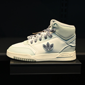 女子高帮复古休闲板鞋 Adidas HQ6948 Drop Step 阿迪达斯 三叶草