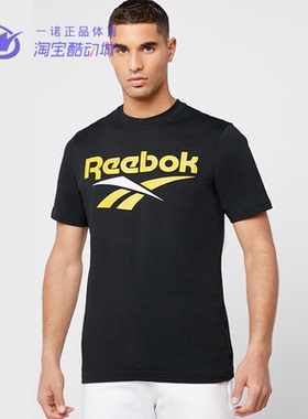 REEBOK锐步 INS 风格 CL V TEE 男子短袖休闲T恤 EC4520