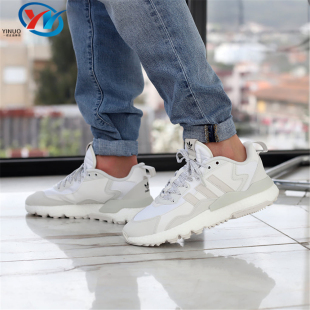 Adidas阿迪达斯三叶草Nite Boost复古休闲鞋 EF5401 FZ3660 Jogger