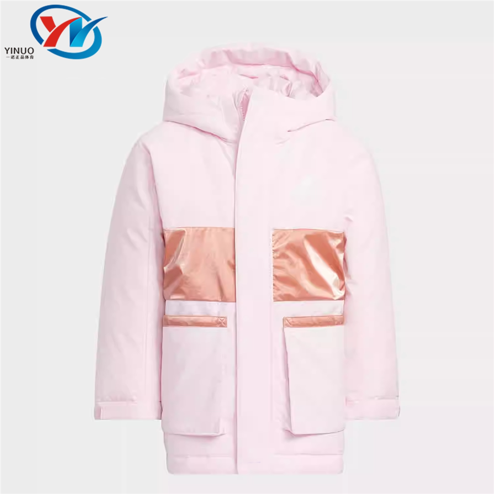 阿迪达斯小童加厚保暖运动羽绒服