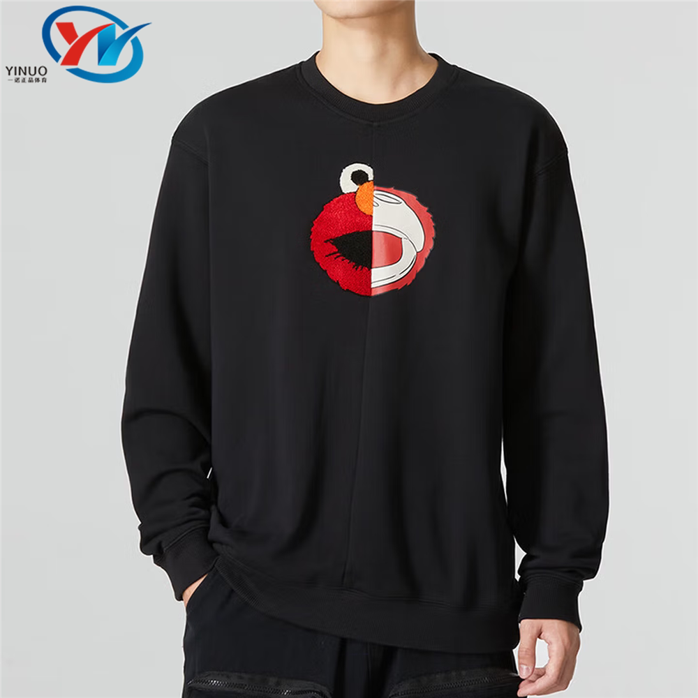 Adidas/阿迪达斯芝麻街男女圆领宽松运动印花套头衫卫衣 HM9945