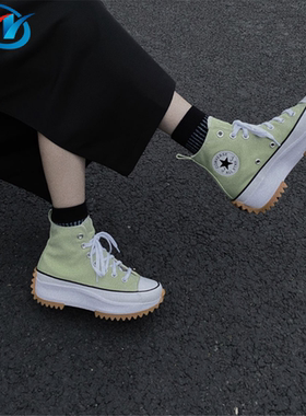 Converse/匡威 女子高帮厚底休闲帆布鞋 A03560C A01598C A06079C