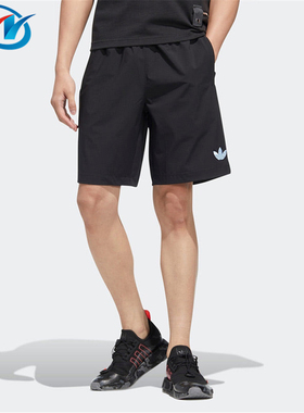 Adidas/阿迪达斯 三叶草 男子宽松舒适透气运动休闲短裤 HM8031