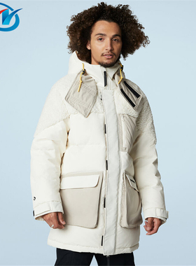 Converse/匡威 男子休闲百搭防风保暖连帽羽绒服外套10019986-A02