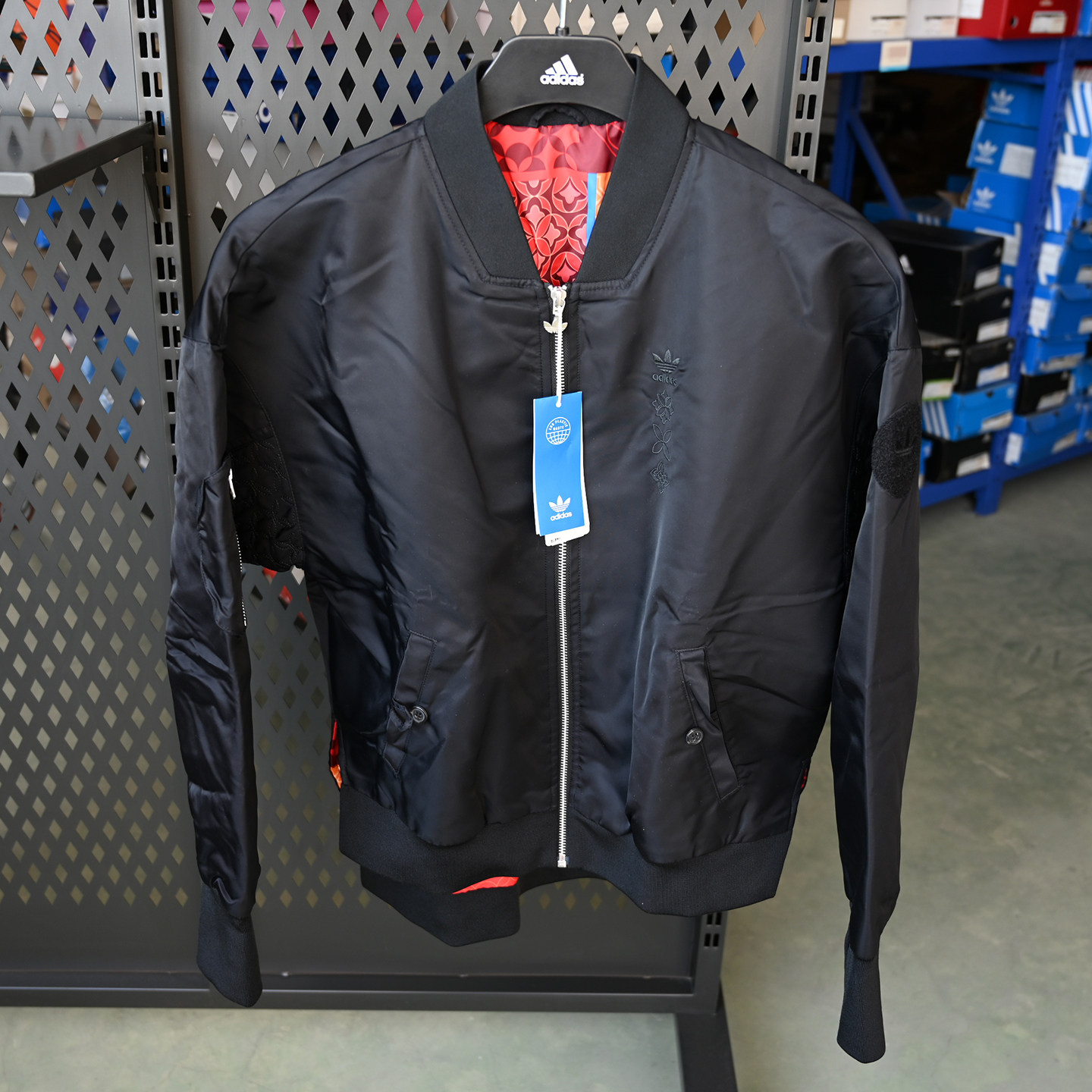 Adidas/阿迪达斯 三叶草 CNY 女子飞行员外套运动夹克棉服 HD0346