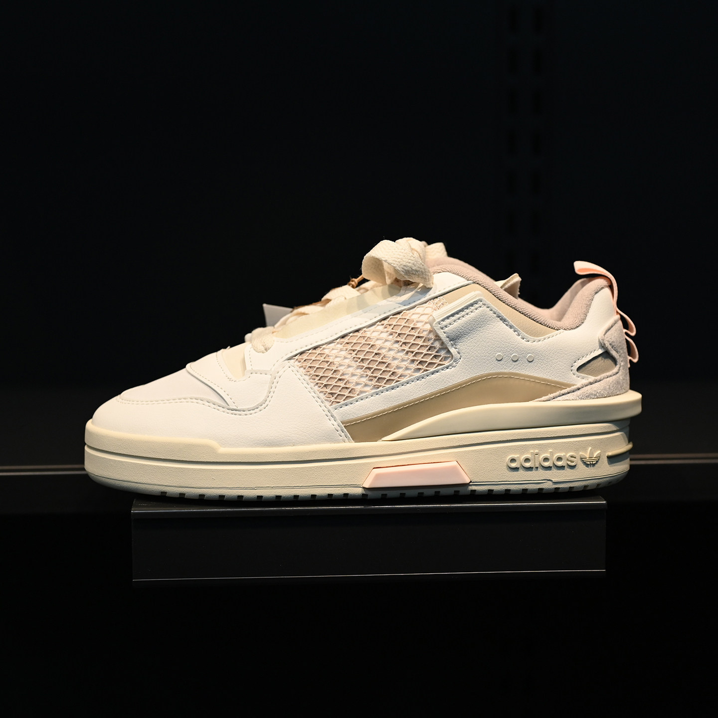 adidas三叶草FORUM耐磨板鞋