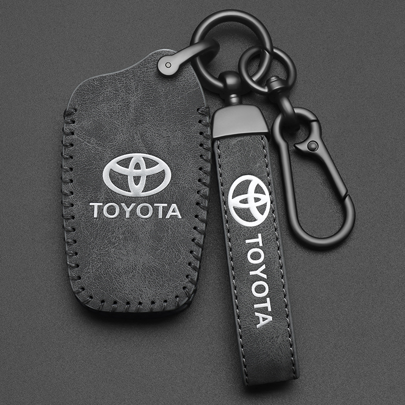 适用丰田钥匙套卡罗拉凯美瑞荣放亚洲龙rav4奕泽雷凌汉兰达包扣壳