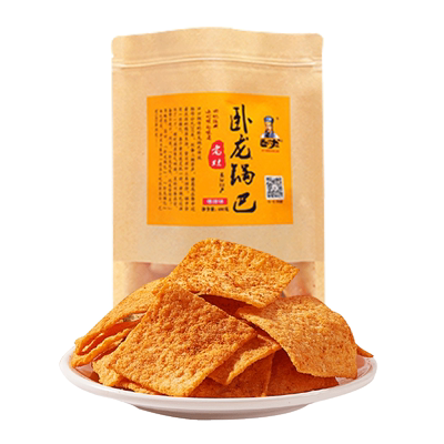 麻辣手工400g大包好吃的卧龙锅巴