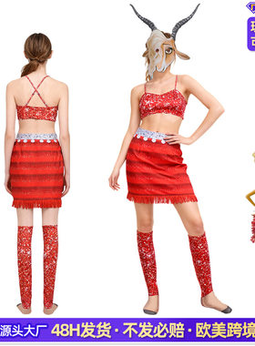 疯狂动物城2夏奇羊cos服万圣节