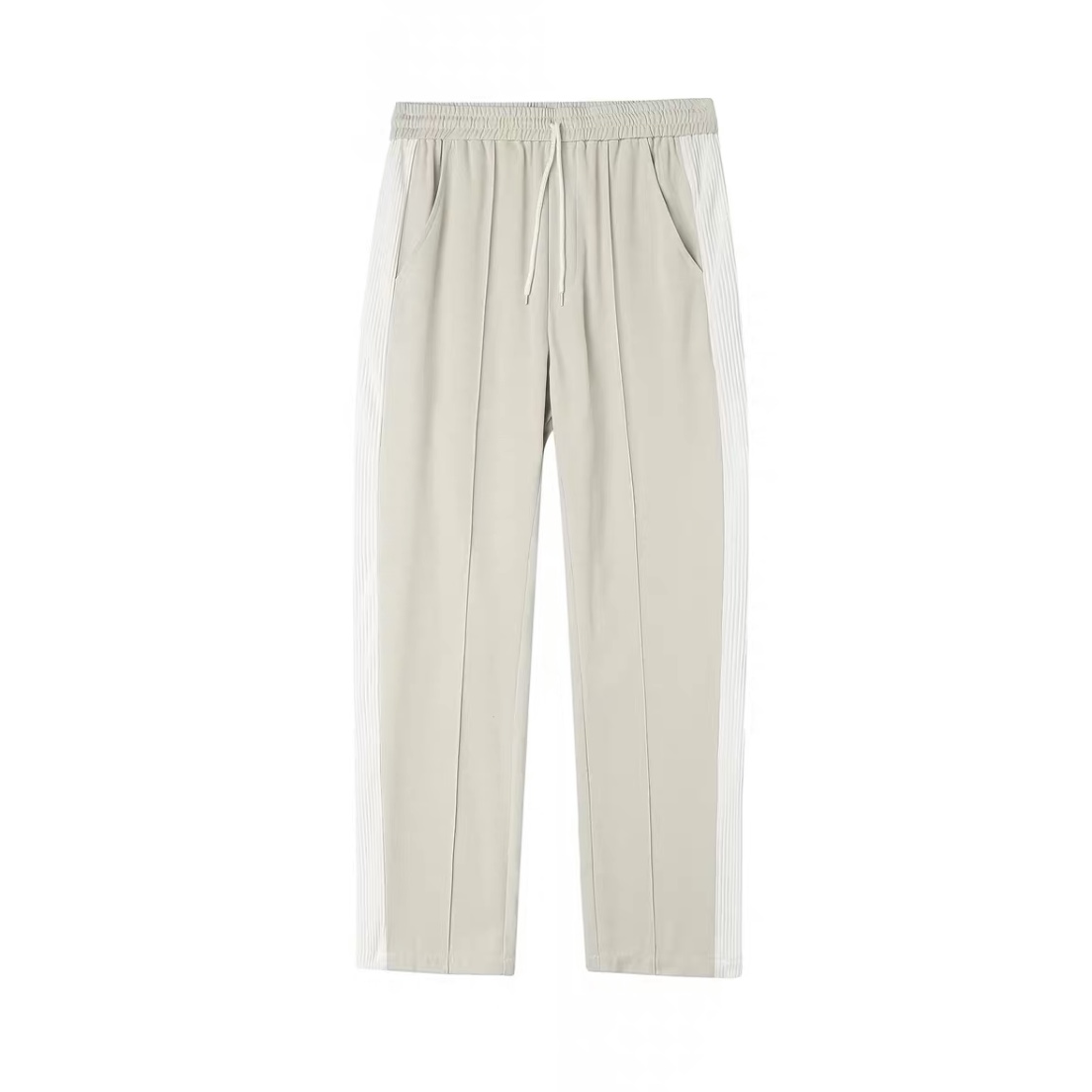 SOLID COMPANY SIDE SEAM TRACK PANTS 秋冬垂感运动休闲拼色长裤 - 封面
