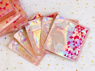 TT蜗牛胶原天丝面膜 提亮抗皱老 精华强补水蚕丝拉丝学生男女保湿