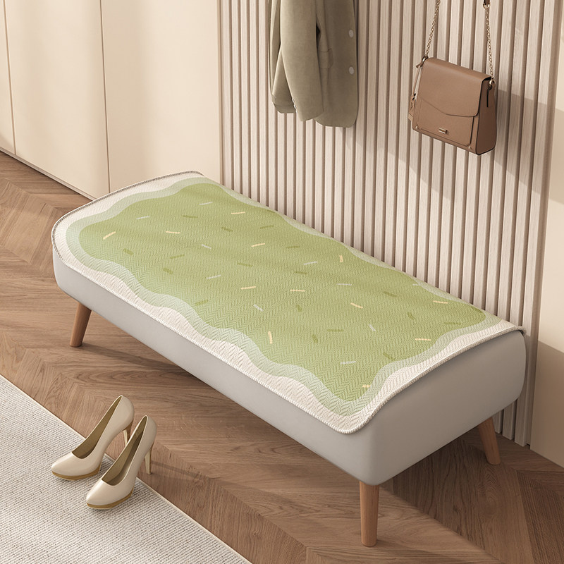 四季通用轻奢换鞋凳垫子入户玄关鞋柜坐垫长条沙发凳垫防滑钢琴凳,居家布艺,椅垫,淘宝优惠券,粉丝福利购,淘宝优惠卷