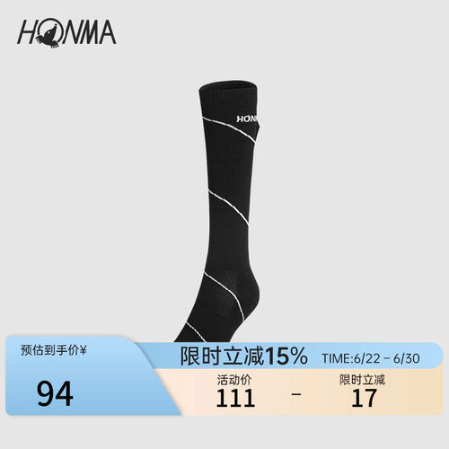 蝴蝶结长袜高尔夫运动Honma