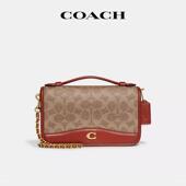 COACH 国内现货 蔻驰Bea20专柜小方包风琴链条单肩斜挎手提包