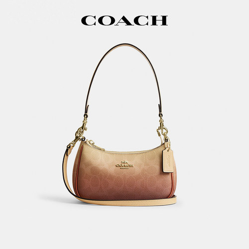 COACH/蔻驰teri20月牙腋下包金色
