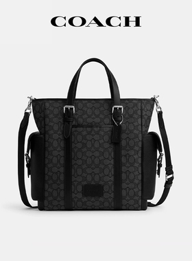【国内现货】COACH/蔻驰Sprint通勤男挎包织物老花潮流单肩手提包