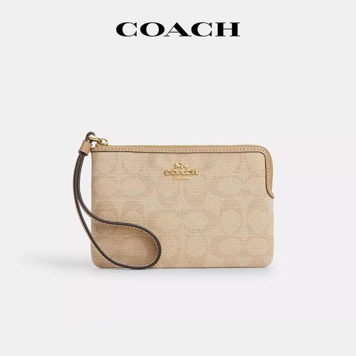 COACH/蔻驰cornerzip16手拿包