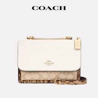 【官方授权】COACH/蔻驰Klare风琴包女铆钉时尚链条潮单肩斜挎包