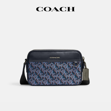 【官方授权】COACH/蔻驰Graham相机包通勤潮流时尚单肩斜挎男包