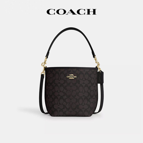 COACH/蔻驰City新款老花水桶包
