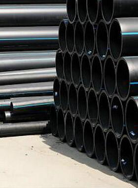 厂家供应国标HDPE自来水管黑色hdpe给水管2017